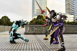 Kento Fukamiya/Kamen Rider Espada chính là Kamen Rider Calibur mới?