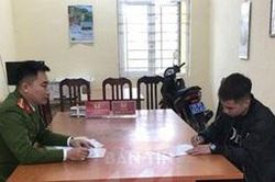 Xử phạt đối tượng 'khoe' súng trên mạng xã hội