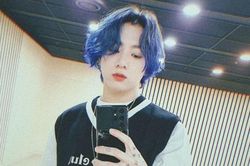 Cãi nhau không biết tóc mới của Jungkook BTS là... xanh hay tím