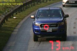 Phạt 42 triệu đồng, tước GPLX 23 tháng tài xế uống rượu, chạy quá tốc độ