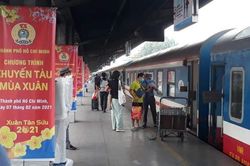 Giảm tới 50% giá vé tàu tuyến Bắc - Nam