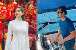 'Phạm Băng Băng phiên bản Việt' khoe chồng đại gia hơn 15 tuổi đầy điển trai