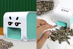 Hí hửng lên mạng mua máy bóc vỏ hạt hướng dương tự động, liệu có 'thần thánh' như quảng cáo?