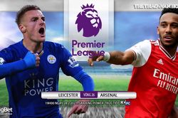 Soi kèo nhà cái Leicester City vs Arsenal. K+PC trực tiếp bóng đá Ngoại hạng Anh
