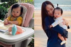 Đàm Thu Trang 'bắt bài thế lực nhí' nghịch ngợm, Cường Đô La chốt hạ 2 chữ là biết 'nghiện' con đến mức nào