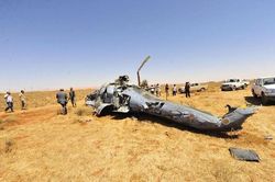 Trực thăng Mi-35 của Nga bị rơi ở Syria