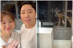 Ngắm nhà mới như khách sạn 5 sao của Trấn Thành - Hari Won