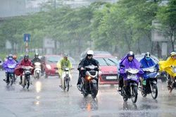 Hà Nội có mưa rào, trời chuyển rét với nhiệt độ phổ biến 15-18 độ