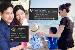 Ông xã doanh nhân tiết lộ khoảnh khắc đẹp Đặng Thu Thảo bên hai con, 'thần tiên tỷ tỷ' đáp trả siêu ngọt