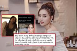 Giữa nghi án lộ clip nóng, Ninh Dương Lan Ngọc lên tiếng: 'Không phải là tôi'