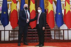 Phó Thủ tướng Lê Văn Thành: Đề nghị EU tạo điều kiện thuận lợi cho hàng hóa xuất khẩu của Việt Nam