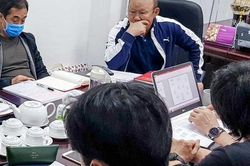 HLV Park Hang-seo theo dõi V.League tìm nhân tố mới cho đội tuyển Việt Nam