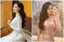 Lộ diện 'thiên thần áo dài' mới, khiến cánh mày râu 'đứng hình'