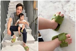 Cường Đô la gây sốt khi diện đôi dép 'chẳng ai dám đi'