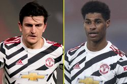 Bi hài M.U: Rashford chửi đội trưởng Maguire ngay trên sân