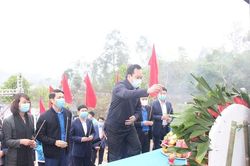 Đoàn Thanh niên Liên hiệp Hội Việt Nam tham gia lễ phát động Tháng Thanh niên và trồng cây 'đời đời nhớ ơn Bác Hồ'