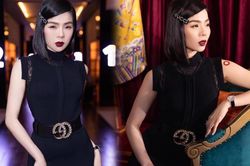 Lệ Quyên lên đồ sang chảnh như quý cô nhưng lại khiến fan bật cười vì thắt belt ngược đời