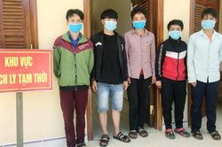 Phát hiện, bắt giữ 5 công dân nhập cảnh trái phép vào khu vực biên giới huyện Nam Giang
