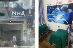 TP.HCM phát hiện một cơ sở phẫu thuật thẩm mỹ trá hình bên trong quán cà phê