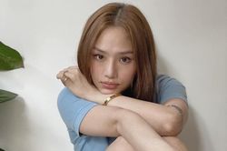Miu Lê đăng bộ ảnh 'Ăn quá trôi hết son' nhưng vẫn xinh