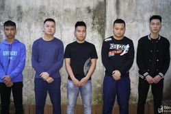 Công an TP Vinh tạm giữ nhóm thanh niên sử dụng vũ khí nóng giải quyết mâu thuẫn cá nhân