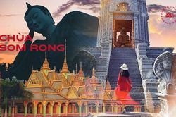 Choáng ngợp trước vẻ đẹp 'vạn người mê' của ngôi chùa Khmer nổi tiếng tại Sóc Trăng