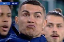 Phản ứng của Ronaldo khi đồng đội lập công