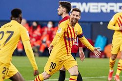 Osasuna 0-2 Barcelona: Messi lập cú đúp kiến tạo, Barcelona áp sát Atletico Madrid