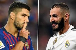 Trực tiếp bóng đá Atletico vs Real Madrid: Trận chiến của Suarez và Benzema