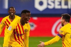 Hạ Osasuna, Barca rung đùi xem đại chiến thành Madrid