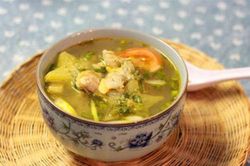 Canh ngao nấu khế thanh mát ngày hè