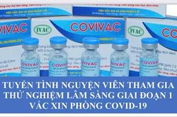 Tuyển tình nguyện viên 40-59 tuổi tham gia nghiên cứu thử nghiệm lâm sàng vaccine Covivac
