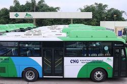 Hà Nội: Mở rộng vùng hoạt động của 2 tuyến buýt sử dụng nhiên liệu sạch