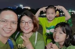 Bố dạy 2 con nhỏ đầu tư kiếm hàng chục triệu đồng