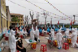 Hải Dương tiếp tục xét nghiệm SARS-CoV-2 toàn TP Chí Linh