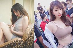 'Nóng mắt' gu ăn mặc hở bạo của nữ streamer Trung Quốc bị cấm sóng