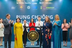 Sở giao dịch chứng khoán cùng 'Rung chuông vì Bình đẳng giới'