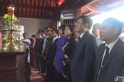 Huyện Nam Đàn tưởng niệm 88 năm ngày mất nhà cách mạng Lê Hồng Sơn