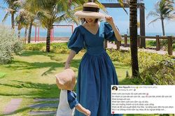 Hòa Minzy 'tự đào' status cách đây 4 năm về ý định có con trước khi cưới và nhận rằng giờ đã... tới đích