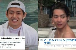 V BTS cởi trần khiến ARMY 'náo loạn' trên Twitter