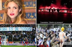 Bên lề trận PSG-Barca: CĐV kêu gọi tôn trọng Shakira