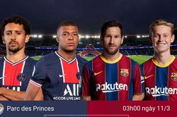 Dự đoán tỷ số, đội hình xuất phát trận Paris Saint-Germain - Barca