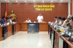 Ủy ban Bầu cử tỉnh An Giang họp rà soát tiến độ chuẩn bị công tác bầu cử