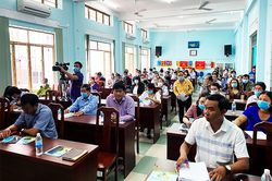 Công bố thông báo thu hồi đất xây dựng kè và đường Nam sông Cái nha trang