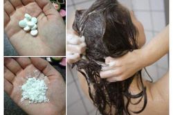 Chỉ vài viên aspirin có thể giúp bạn sạch không còn 1 vảy gàu