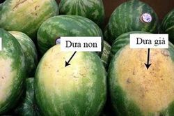 Cách chọn dưa hấu vỏ mỏng, đỏ ngọt như ý