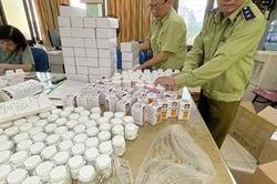 Lô dược phẩm Hàn Quốc không hóa đơn, chứng từ