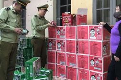 Lạng Sơn: Thu giữ số lượng lớn bia và sữa nhập lậu