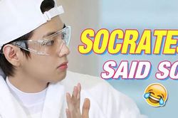 BTS tranh cãi nảy lửa dù đang ướt 'từ đầu đến chân'