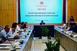 Chất lượng phát triển của khu vực kinh tế tư nhân còn nhiều mặt hạn chế